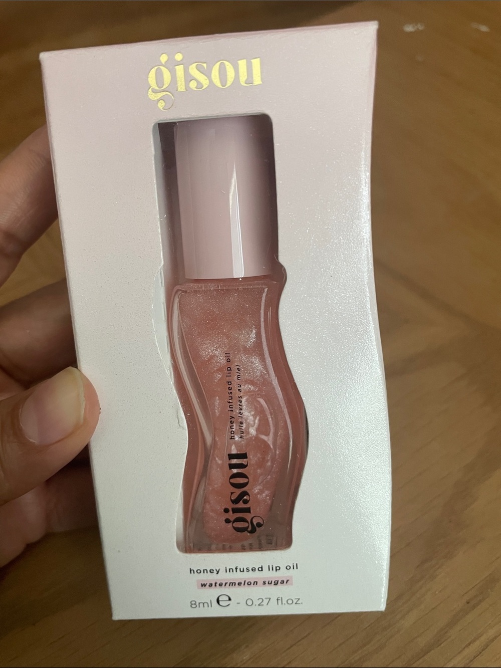 Gisou Watermelon Sugar Honey-Infused Lip Oil — Pink